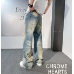 2026年8月3日春夏新作ファッション高品質Chrome heartsジーパン luols工場