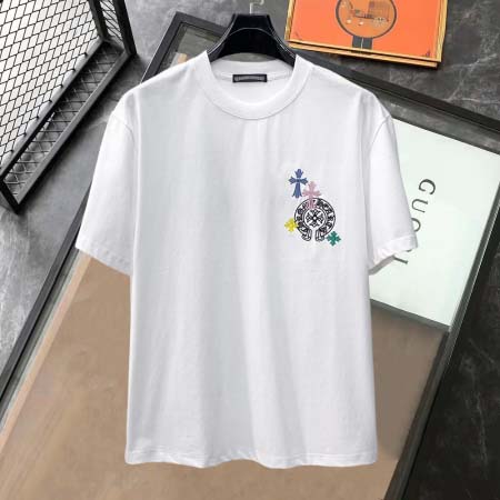 2026年8月18日入荷新作Chrome hearts半袖 tシャツ高品質★ファッション/誕生日プレゼント/贈り物/DM工場