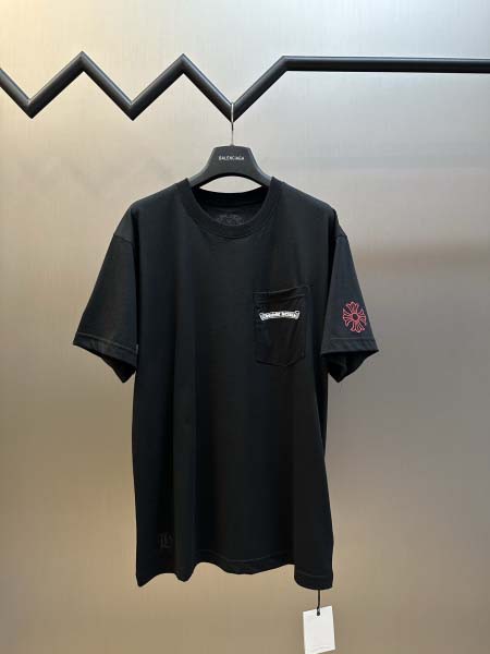 2026年8月25日秋冬新作Chrome hearts 半袖 tシャツ高品質人気の商品/YGY工場
