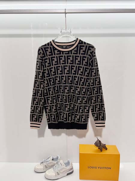 2026年8月27日秋冬新作FENDIカーディガン高品質人気...