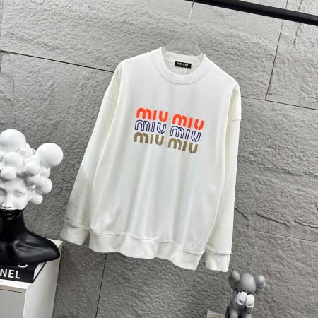 2026年9月3日秋冬新作Miu Miuスウェット高品質人気の商品/YGY工場