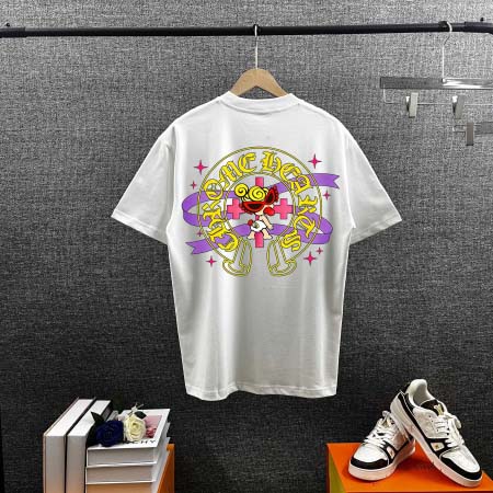 2026年9月5日秋冬新作Chrome Hearts半袖 tシャツ高品質人気の商品/YGY工場