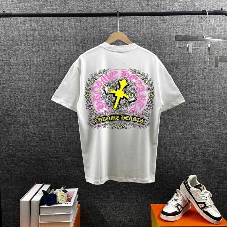 2026年9月5日秋冬新作Chrome Hearts半袖 tシャツ高品質人気の商品/YGY工場