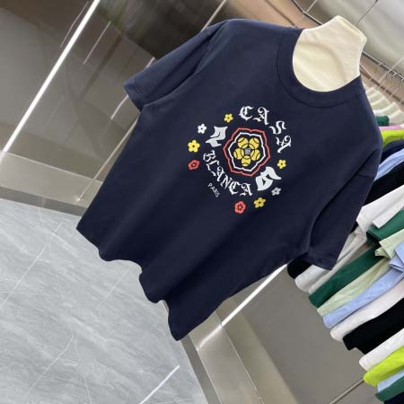 2026年9月14日秋冬新作Casablanca半袖 tシャツ高品質人気の商品/YGY工場