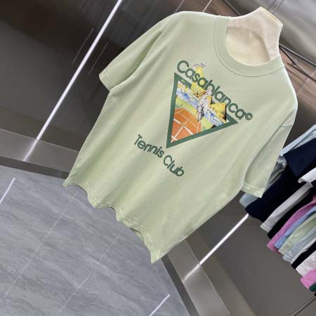 2026年9月14日秋冬新作Casablanca半袖 tシャツ高品質人気の商品/YGY工場