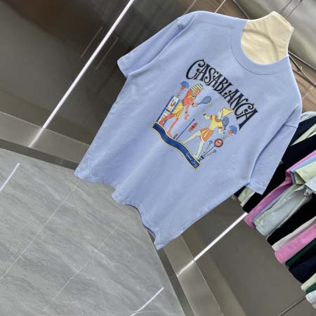 2026年9月14日秋冬新作Casablanca半袖 tシャツ高品質人気の商品/YGY工場