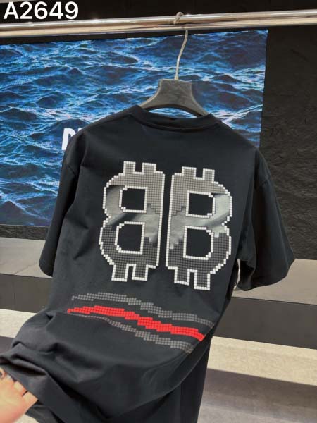 2026年9月14日秋冬新作Balenciaga半袖 tシャツ高品質人気の商品/YGY工場