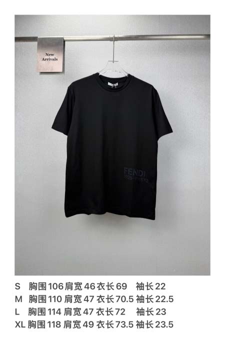 2026年9月15日秋冬新作Fendi半袖 tシャツ高品質人気の商品/YGY工場