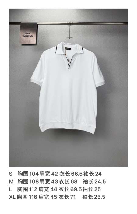 2026年9月15日秋冬新作Loro Piana半袖 tシャツ高品質人気の商品/YGY工場