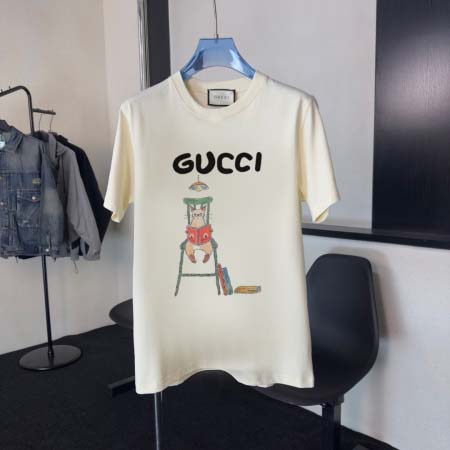2026年9月1日秋冬新作Gucci半袖 tシャツ高品質人気...
