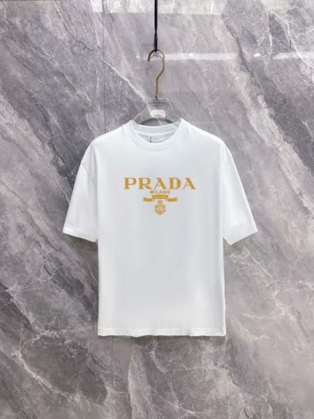 2026年9月3日秋冬新作Prada半袖 tシャツ高品質人気...