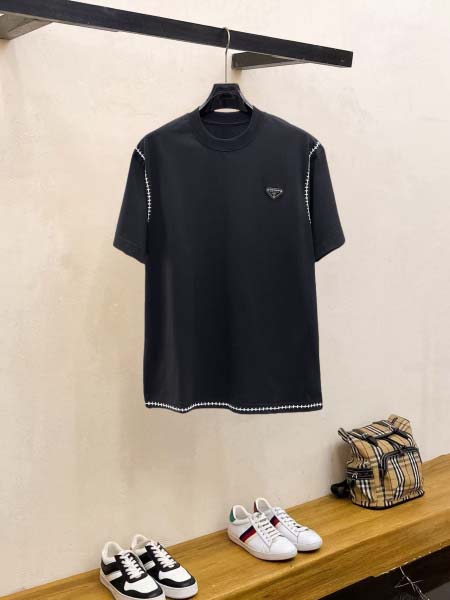 2026年9月3日秋冬新作Prada半袖 tシャツ高品質人気...