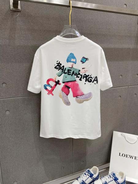 2026年9月5日秋冬新作Balenciaga半袖 tシャツ...