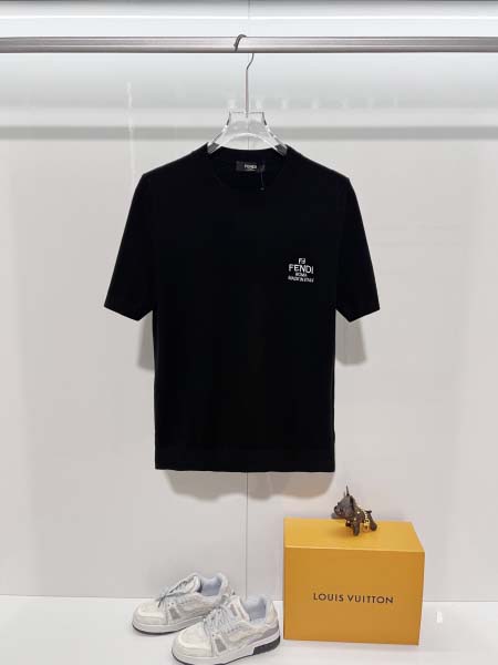 2026年9月10日秋冬新作Fendi半袖 tシャツ高品質人...
