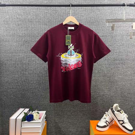 2026年9月11日秋冬新作Vivienne半袖 tシャツ高...