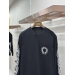 2026年9月11日秋冬新作Chrome hearts長袖Tシャツ高品質人気の商品/YGY工場