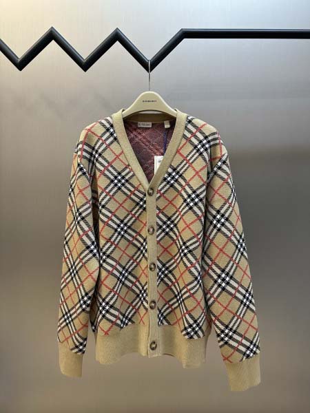 2026年9月11日秋冬新作Burberry ニットカーディガン  高品質人気の商品/YGY工場