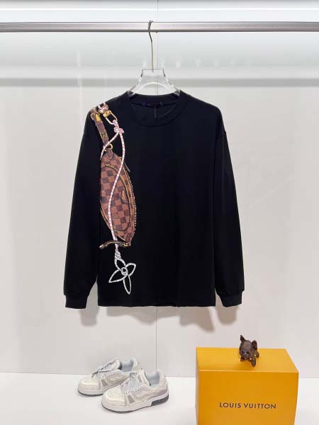 2026年9月13日秋冬新作Louis vuitton長袖Tシャツ高品質人気の商品/YGY工場