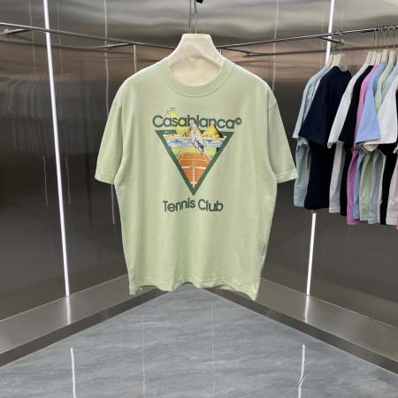 2026年9月14日秋冬新作Casablanca半袖 tシャ...