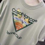 2026年9月14日秋冬新作Casablanca半袖 tシャツ高品質人気の商品/YGY工場