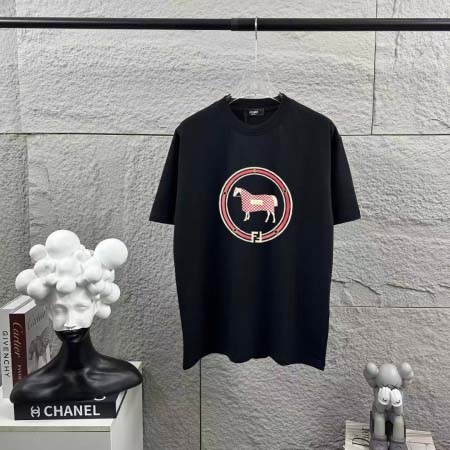 2026年9月14日秋冬新作Fendi半袖 tシャツ高品質人...