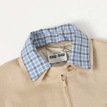 2026年9月15日秋冬新作Miu Miuジャケット高品質人気の商品/YGY工場