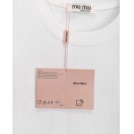 2026年9月17日秋冬新作MiuMiu長袖Tシャツ高品質人気の商品/ZZZ工場