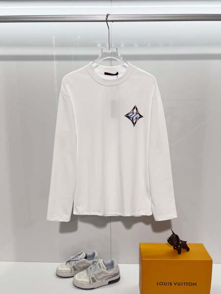 2026年9月18日秋冬新作Louis vuitton長袖Tシャツ高品質人気の商品/ZZZ工場