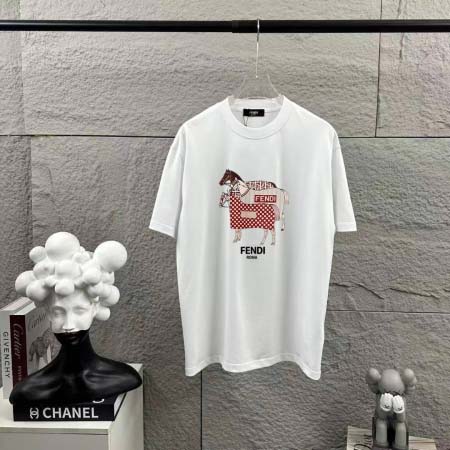 2026年9月22日秋冬新作Fendi半袖 tシャツ高品質人...