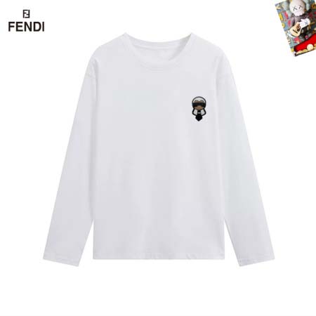 2026年10月10日入荷新作Fendi 長袖Tシャツ /（ブランドタグ（ネームタグ）の後縫い）JX工場