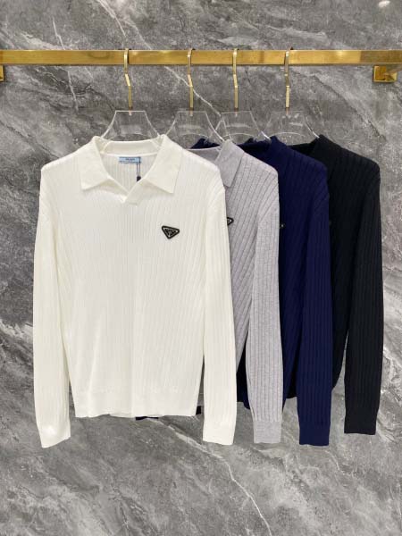 2026年10月11日秋冬新作PRADAニット/セーター高品質人気の商品/OM工場