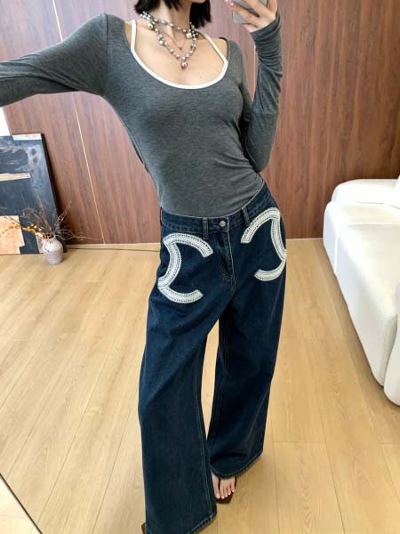 2026年10月14日入荷秋冬新作Chanelジーパン女性用ファッション/誕生日プレゼント/贈り物 can工場