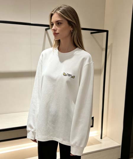 2026年10月26日入荷秋冬新作Fendi長袖Tシャツ高級品超厳選★入手困難/誕生日プレゼント/LD工場
