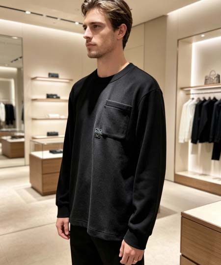 2026年10月26日入荷秋冬新作Loewe長袖Tシャツ高級品超厳選★入手困難/誕生日プレゼント/LD工場