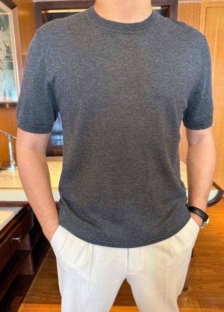 2026年10月29日入荷秋冬新作Brunello Cucinelliニットの半袖高級品/誕生日プレゼントM-3XL/KD工場