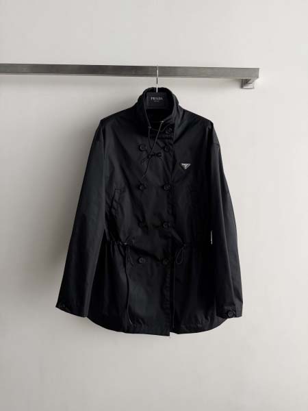 2026年10月6日入荷秋冬新作pradaジャケット女性用フ...