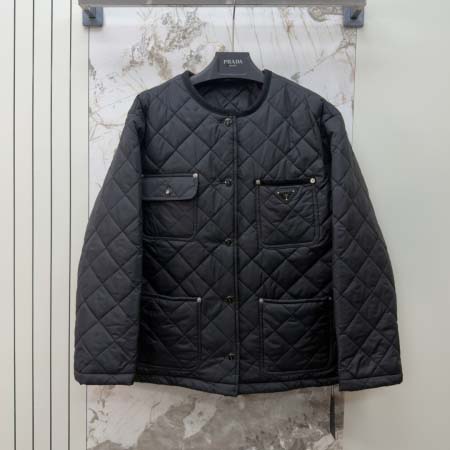 2026年10月6日入荷秋冬新作PRADAジャケット女性用フ...
