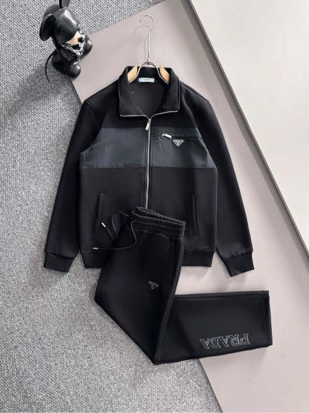 2026年10月12日秋冬新作Prada上下セット高品質人気...
