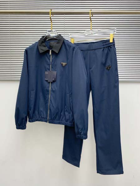 2026年10月12日秋冬新作Prada上下セット高品質人気...