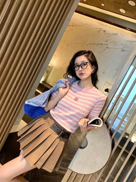 2026年10月14日入荷秋冬新作Chanelニットの半袖女...