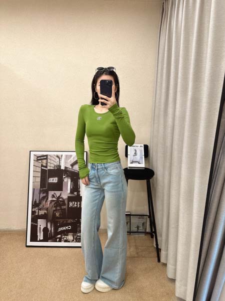 2026年10月14日入荷秋冬新作Chanel長袖女性用ファ...