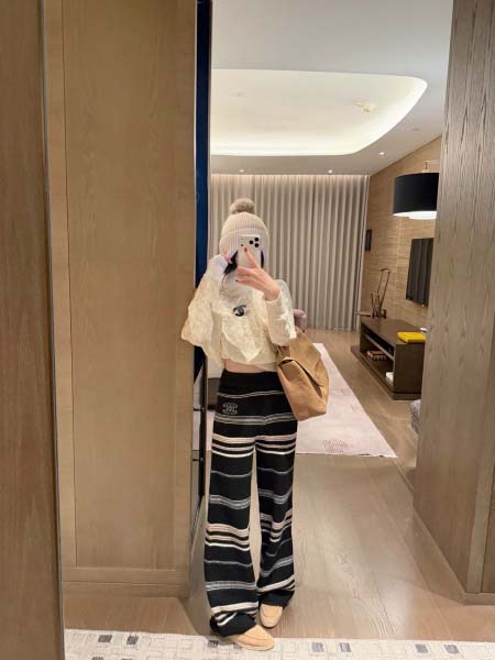 2026年10月15日入荷秋冬新作Chanelズボン女性用フ...