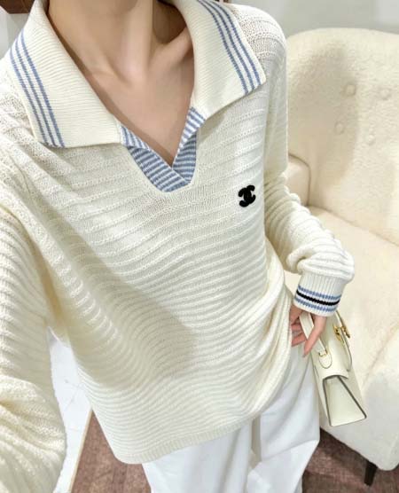 2026年10月15日入荷秋冬新作Chanel長袖女性用ファ...