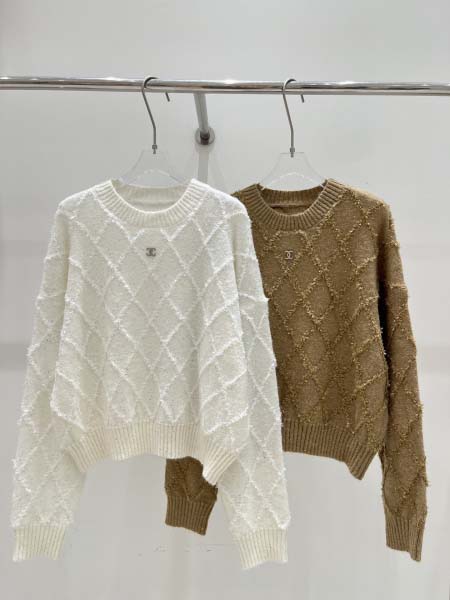 2026年10月15日入荷秋冬新作Chanel長袖女性用ファ...