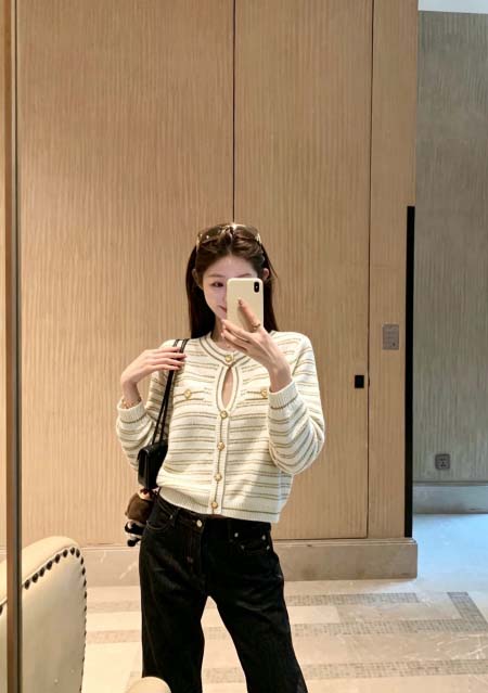 2026年10月15日入荷秋冬新作Chanel長袖女性用ファ...