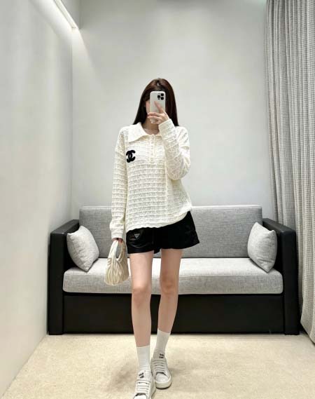 2026年10月15日入荷秋冬新作Chanel長袖女性用ファ...