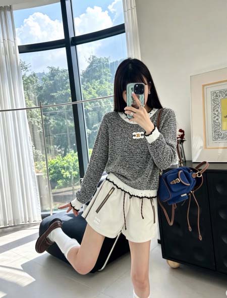 2026年10月15日入荷秋冬新作Chanel長袖女性用ファ...