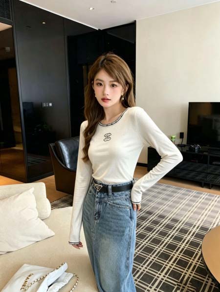 2026年10月15日入荷秋冬新作Chanel長袖女性用ファ...