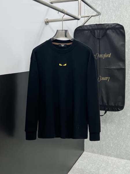 2026年10月26日入荷秋冬新作Fendi長袖Tシャツ高級...