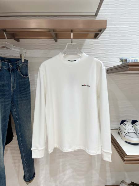 2026年10月26日入荷秋冬新作Kiton長袖Tシャツ高級...